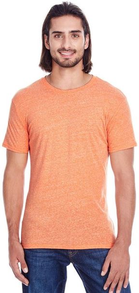 Threadfast Apparel Adult Unisex Triblend 4.1oz 50% recycled polyester, 38% cotton, 12% rayon Short-Sleeve T-Shirt